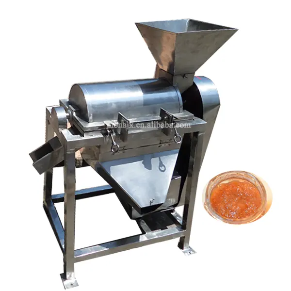 Professional fruit puree vegetable pulp making machine Mango juice extracting extractor machine price