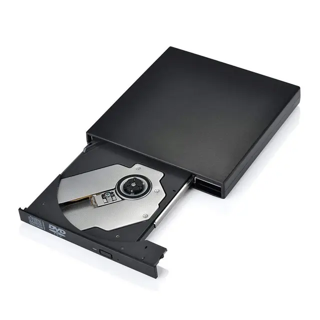 Usb 2.0 Externe Draagbare Slanke Optische Drive Doos Cd/DVD-RW Dvd Rom Combo Brander