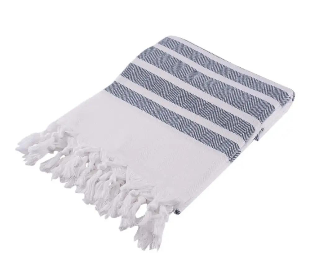 Turkish Towel Fouta Selimut Lempar dari Produsen Di Denizli Turki