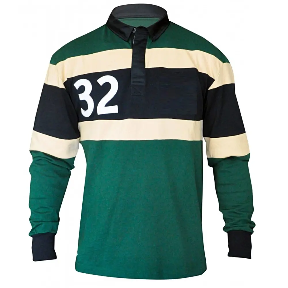 Marca polo camisa de rugby camisa de futebol uniforme impressão subolmação camisa de rugby homens personalizado oem