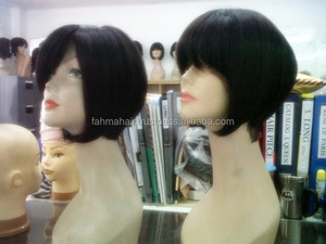 ผู้หญิงที่สวยงามวิกผมต่อผมอินโดนีเซียผมบริสุทธิ์100% Remy มนุษย์ผมสีดำธรรมชาติ