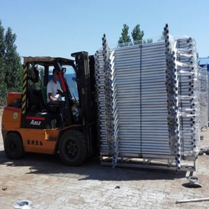 Barriera di controllo della folla di traffico del metallo usata concerto galvanizzato immerso caldo - Product Image 6