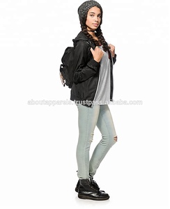 バルク卸売1/4ジップ女性プルオーバーパッチ100% ポリエステルナイロン<span class=keywords><strong>Anorak</strong></span>ウインドブレーカージャケットコート