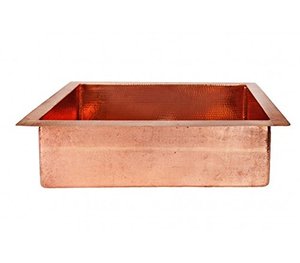 厨房用方形仿古成品铜梳妆台水槽 - Product Image 6