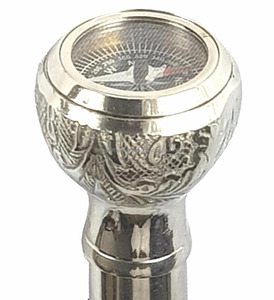 真鍮刻印パターンデザインハンドル付きの新しいスタイルの紳士の非常にエレガントな杖最高品質の仕上げの杖