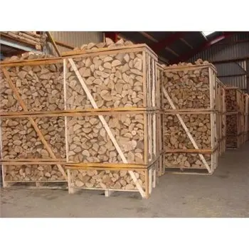 Bois de chauffage naturel fait à la main en chêne de hêtre, peluches, bois de chauffage blanc