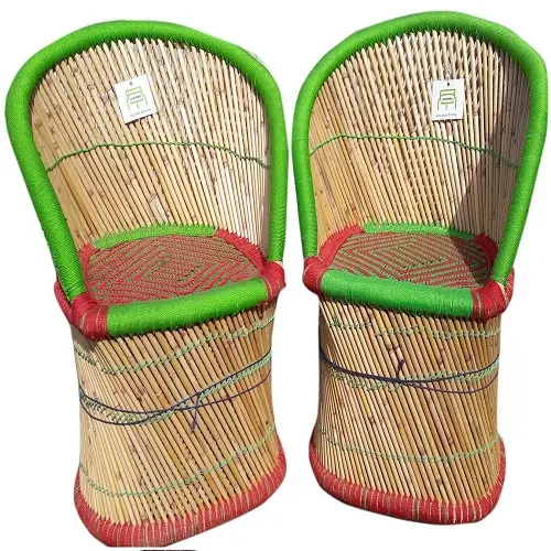 2024 diseño personalizado bambú ratán mimbre cómoda silla alta para sala de estar comedor restaurante Patio silla