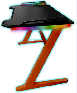 2019 новая модель OEM логотип собственный дизайн RGB цвет игровой компьютерный стол с USB-концентратором - Product Image 3