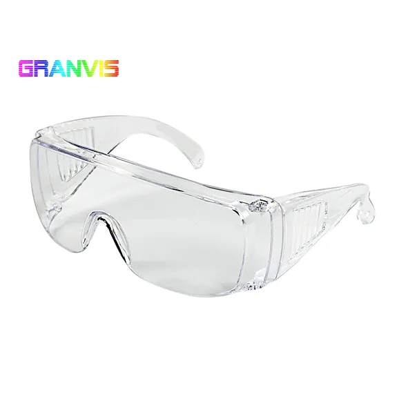 Economical high-impact resistant Polycarbonate lens industrial safety eyewear for visitors