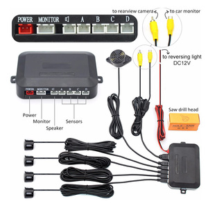 Sensor de vídeo de alta calidad para aparcamiento de coche, Detector de Radar de respaldo de asistencia inversa para sistema de cámara de Monitor - Product Image 1