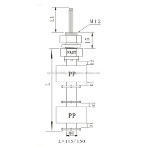ABS Vertical Inductive Water Tank <strong>Float</strong> <strong>Level</strong> Switches Liquid Application <strong>Sensor</strong> for Water Tanks - Product Image 3
