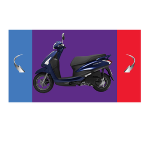 Top Quality Gas Scooter 125cc Motorcycle (Yamahav Acruzov) Blue YSG 125