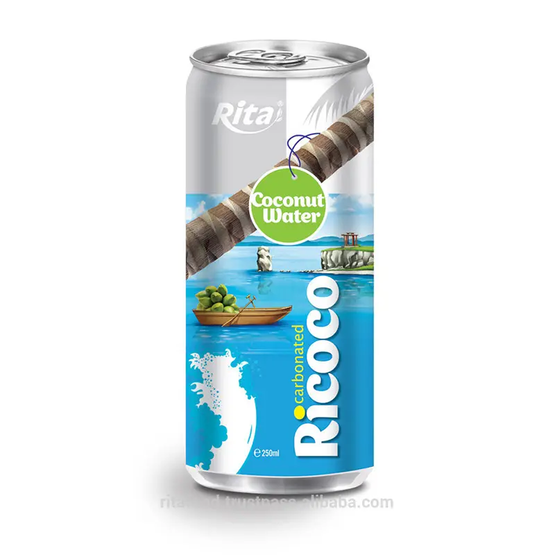 100% Natural Pure Coconut Water, Água de coco do Vietnã, Pure Young Coconut Juice Private Label Produtos Atualizar Bebidas