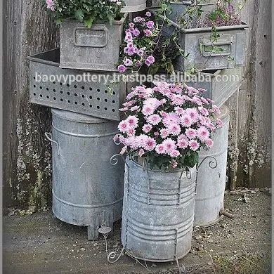 Petits pots en Zinc, pot écologique