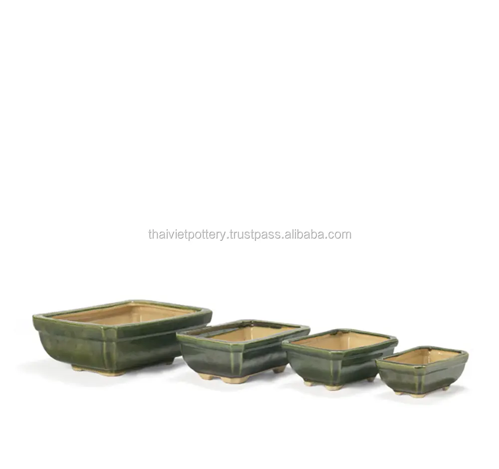 Bonsai ollas de cerámica