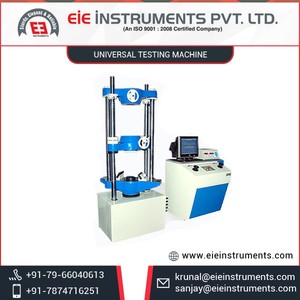 Macchina per prove di trazione universale da laboratorio elettronico abilitata al potere tramite controllo computerizzato - Product Image 1