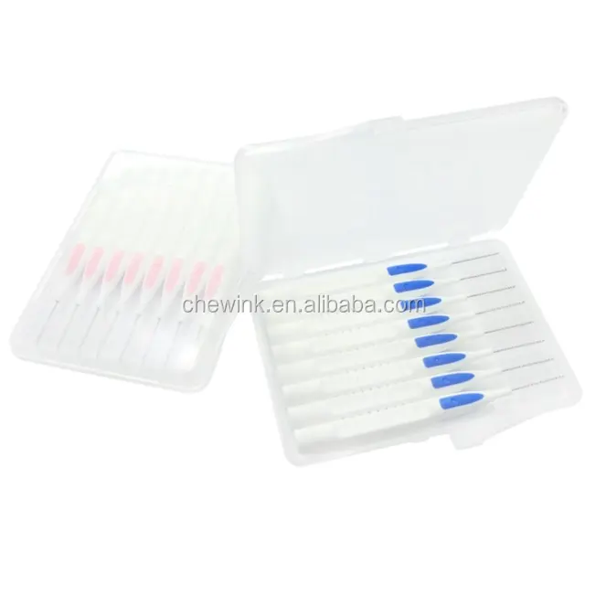 8-stück Connected Interdental Cleaning Brush mit Carry Case