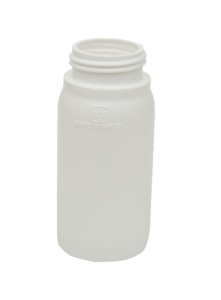 Yüksek kaliteli HDPE <span class=keywords><strong>250</strong></span> cc şişe kimyasal kullanım geri dönüşümlü/en iyi fiyat <span class=keywords><strong>250</strong></span> ml HDPE şişe 50 mm boyun orijinal ham malzeme