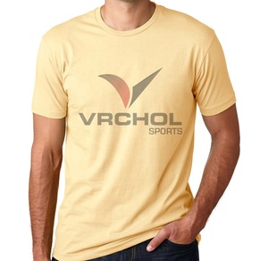 メンズ夏Tシャツ赤スリムフィットV Oラウンドクルーネック付きコットンニットソリッドパターン100% - Product Image 5