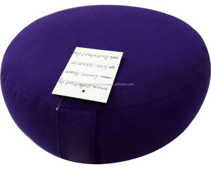 Good Quality 100% Cotton Round Yoga Meditation Cushion <strong>Zafu</strong> - Product Image 2