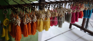 พวงกุญแจเปลือกหอยและพู่แบบสั่งทำของ Bali,พวงกุญแจแฮนด์เมด - Product Image 3