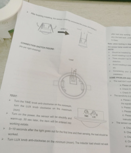 高灵敏度天花板红外 pir 传感器运动传感器