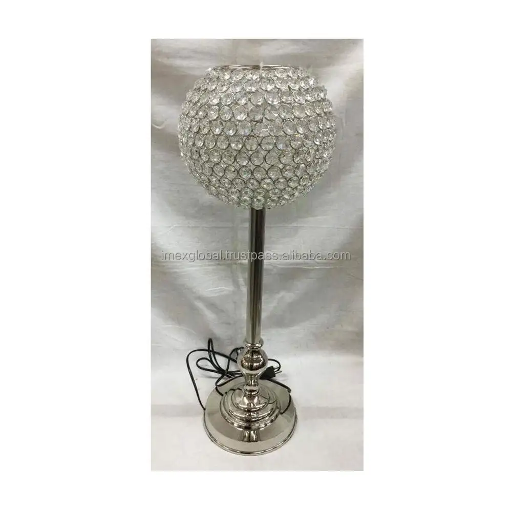 Hotel Decoration Base Round Pillar Stand Table lamp