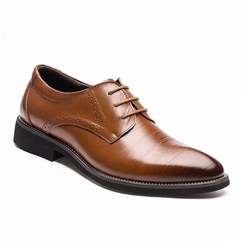 Chaussures en cuir pour hommes, nouveau, meilleure vente en ligne avec doublure en fourrure