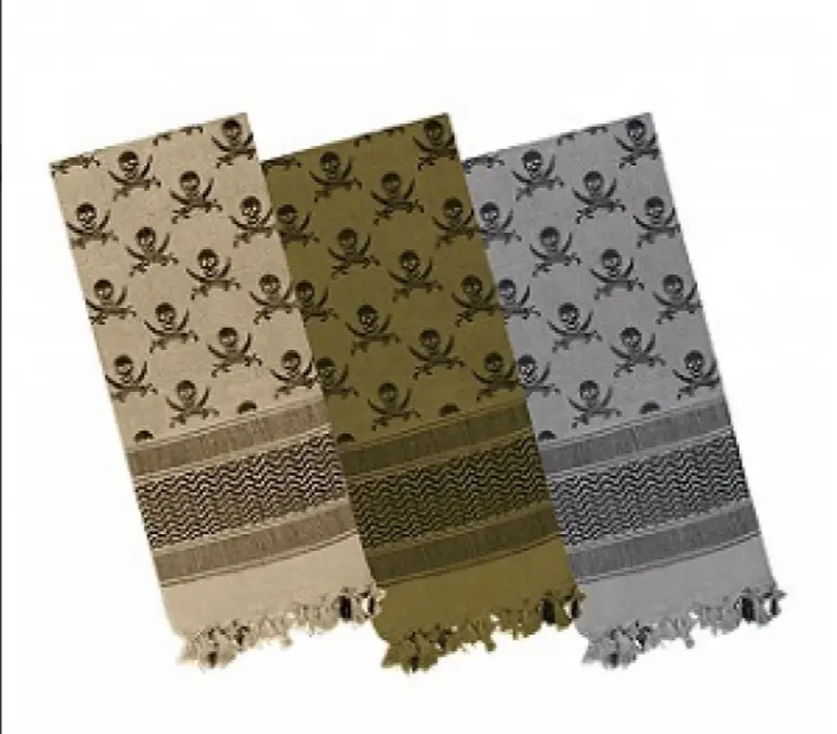Skull Tactical Desert Scarf For Man and Woman Summer Scarf Jijab