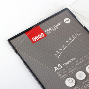 Double-Sided Presentation T字型L字型Upright Acrylic Photo Frame StandでDeskまたはTable A4 A5 A6 Acrylic Sign Holder - Product Image 4
