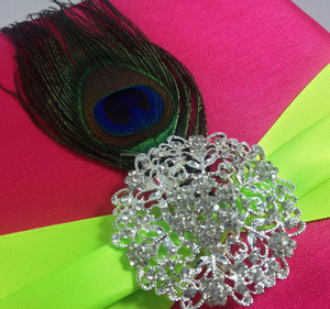 Làm bằng tay đẹp Teal gatefold Peacock lời mời đám cưới Túi thư mục trang trí đám cưới thanh lịch - Product Image 5