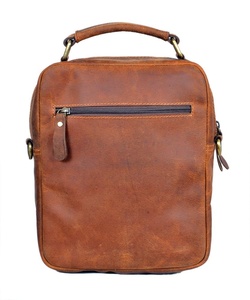 En Vintage deri askılı çanta tam tahıl deri dizüstü askılı çanta özel tasarım Satchel Tablet askılı çanta