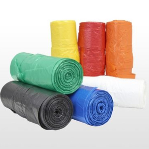 HDPE/LDPE明星密封塑料垃圾袋，垃圾袋拒绝麻袋批发 - Product Image 1