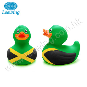 Hot <strong>Sale</strong> Stylish Rubber Bath <strong>Duck</strong> with Brazil Country Flag - Product Image 5