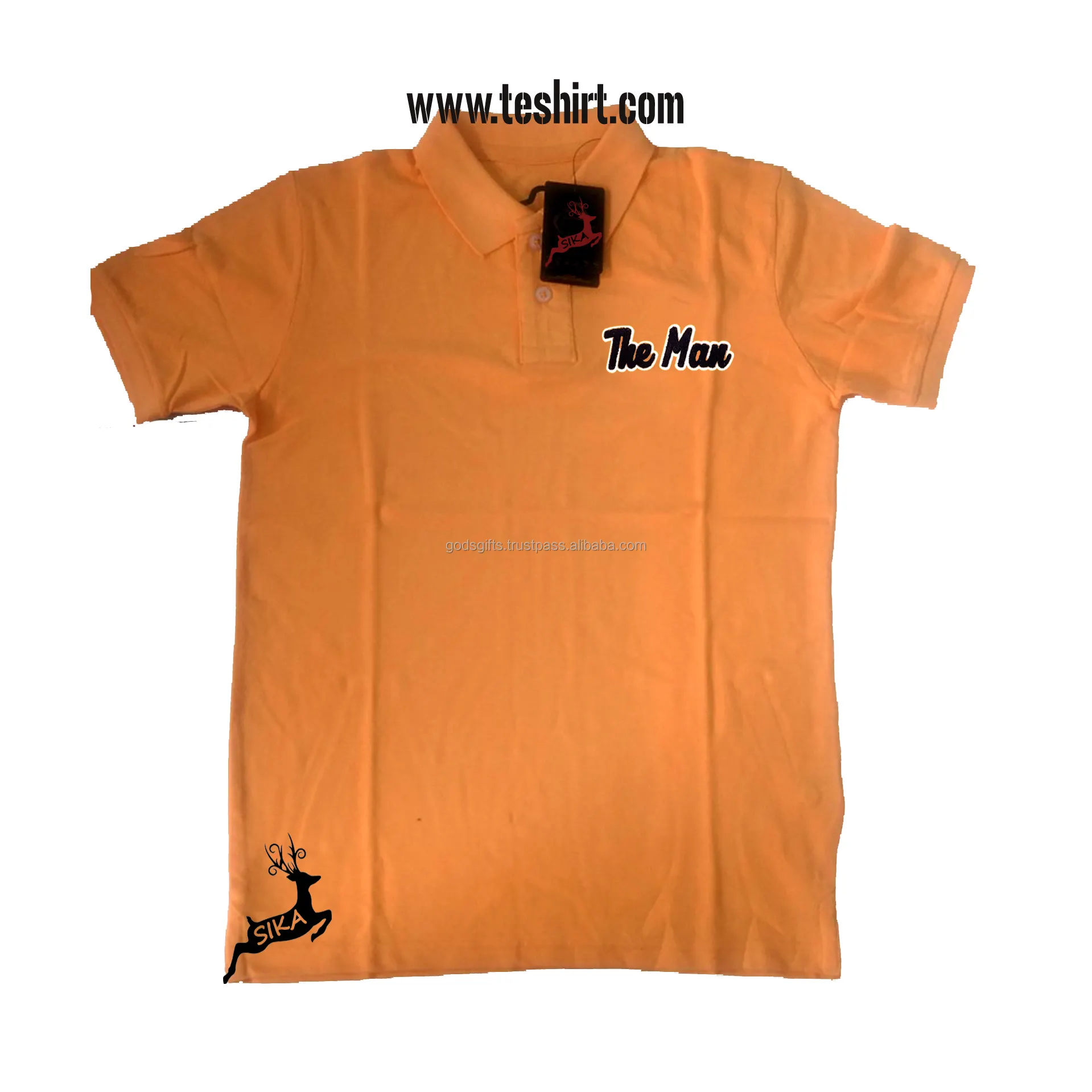 T-shirt pour hommes, polo en coton et bambou, vêtements organiques, de haute qualité, décontracté, vente en ligne, OEM, collection 2020