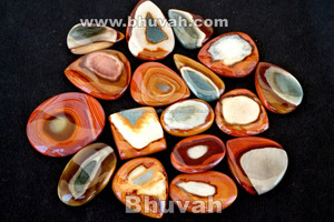 Polychrome Jasper taş taş Cabochon - Product Image 5