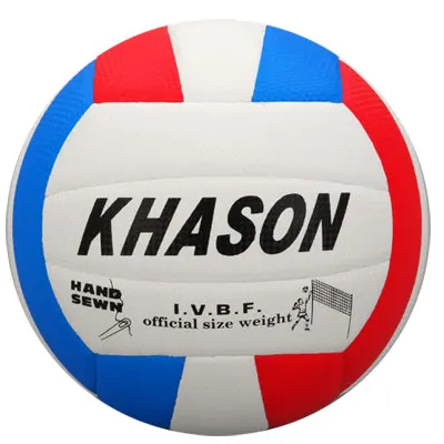 Hochwertiges kunden spezifisches Design und Logo-Volleyball aus PU-haltbarem Material Offizielle Größe und Gewicht Siebdruck zwei drei Schichten