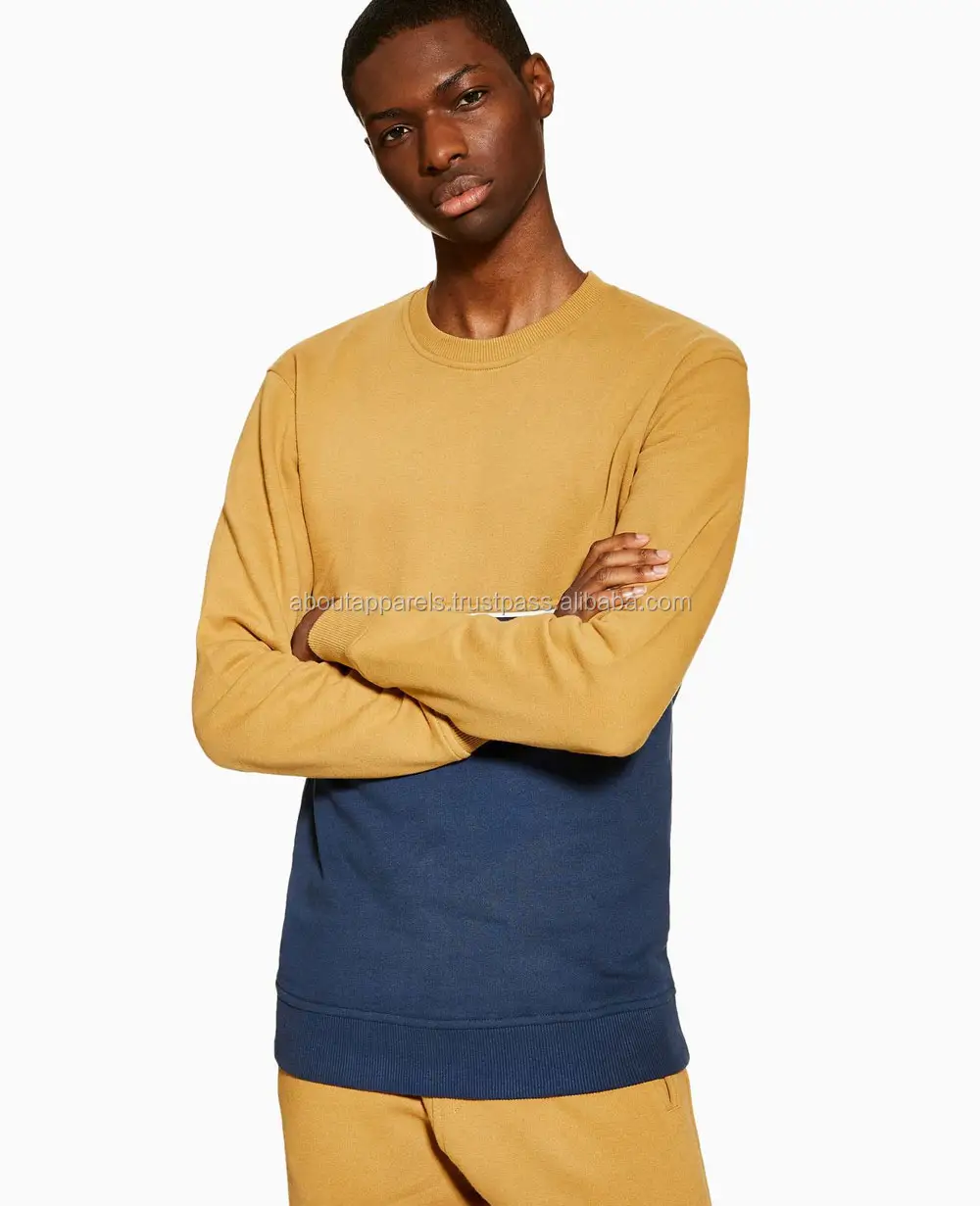 Vêtements d'hiver personnalisés en vrac Sweat à capuche en velours à blocs de couleurs contrastées AA 2131