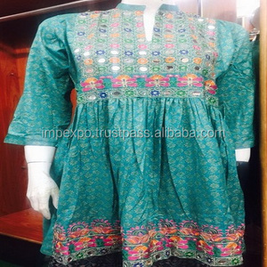最新的巴基斯坦时尚设计师刺绣连衣裙Kurti - Product Image 6