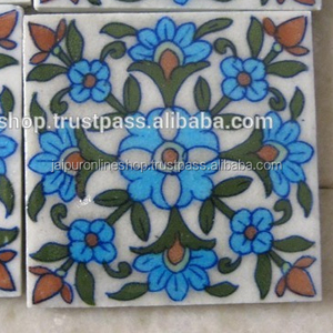 Mua Ấn Độ Handmade <span class=keywords><strong>Jaipuri</strong></span> Gạch/Gốm Sứ Màu Xanh Gạch Lô Từ Ấn Độ - Product Image 1