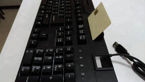<strong>Keyboard</strong> <strong>with</strong> Biometric Fingerprint <strong>Scanner</strong> Mechanical Secure Card Reader Free SDK 104 Keys Plug and Play,internet Keys Wired - Product Image 6