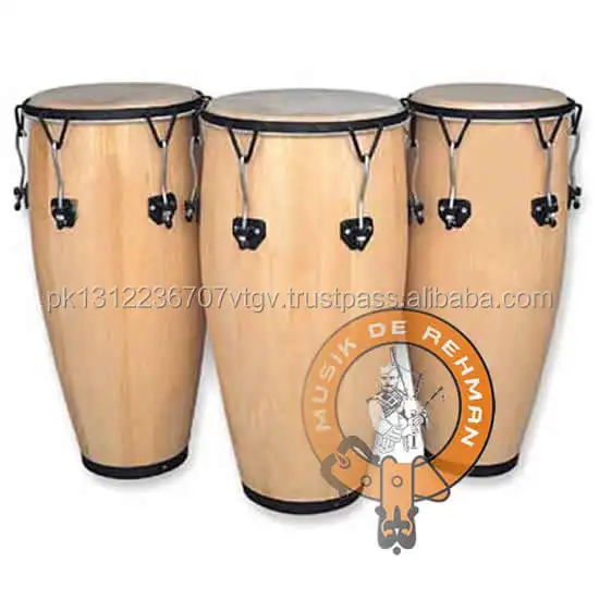 Professional Latin Conga Drum Set de Percussão de Madeira
