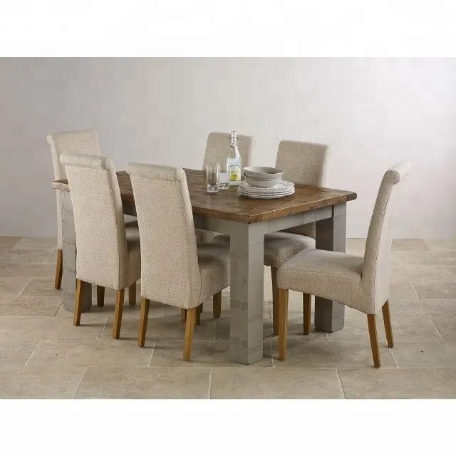 Massello di rovere tavolo da pranzo in legno set/tavolo da pranzo In Legno set