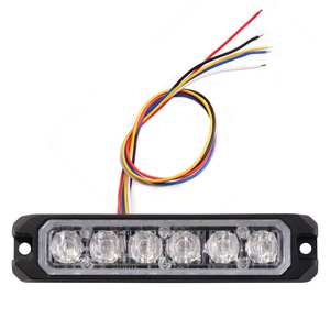 12-24V IP68同步6件3W led警示灯侧紧急闪烁灯的车辆