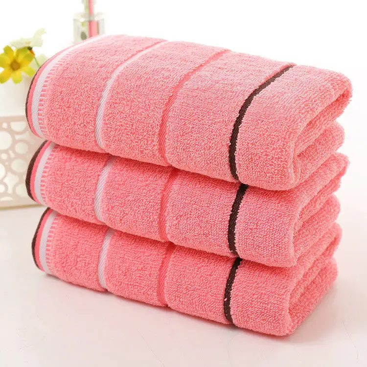 Soft Cotton Absorbent Terry Luxury Hand Bath Beach Face Sheet Towel Washcloth