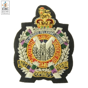 银星 & 金冠皇家运动夹克徽章定制刺绣金条补丁徽章金银线家族徽章徽章 - Product Image 2