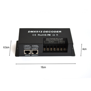 Di Vendita caldo 4 Canali 5A LED RGBW DMX512 Costante Decoder con Codice di Tiro per la Fase Lampade o Moduli - Product Image 5
