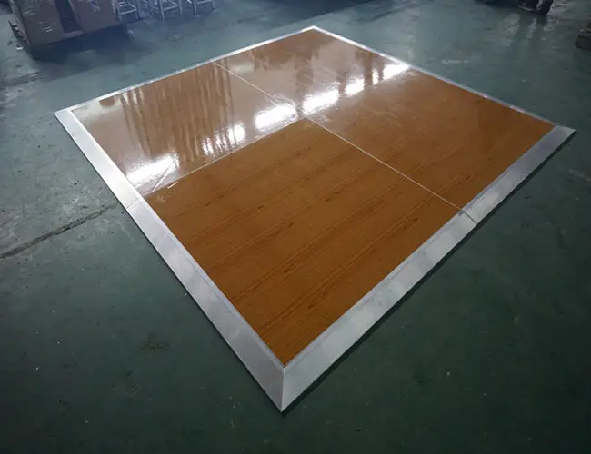 strong and good looking removable portable dance floor