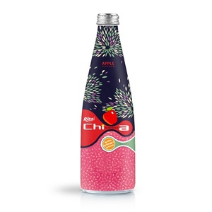 ベトナムメーカーのキウイチアシードドリンク330mlガラス瓶RITA飲料ブランドODM/OEMサービスさわやかなジュース水メイン