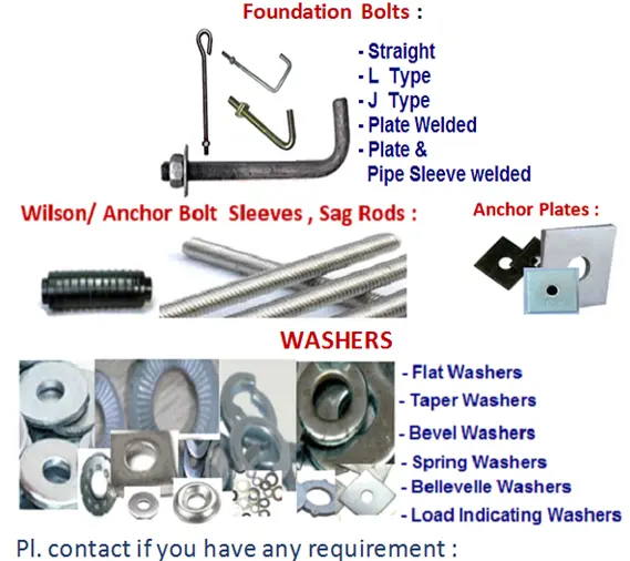 Accessories / Fixing items/ Self Drilling screws / Pop Rivets / Saddle washers / Rubber Fillers for roof panels in Dubai/Oman